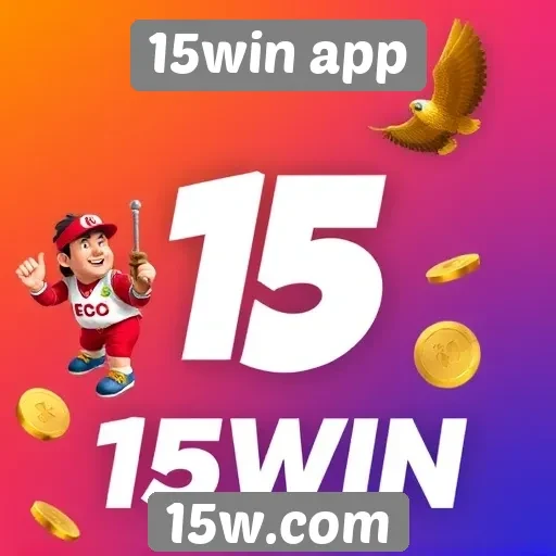 Exploração dos jogos disponíveis no 15win app