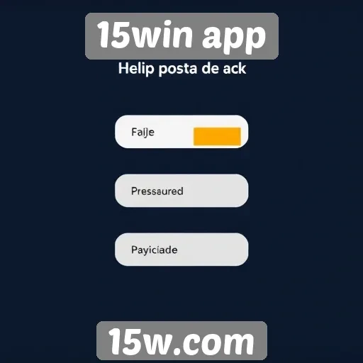 Métodos de pagamento disponíveis no 15win app